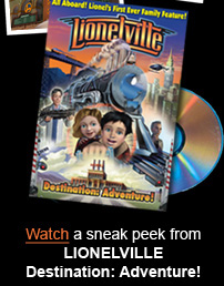 Watch a sneak peek from LIONELVILLE Destination: Adventure!