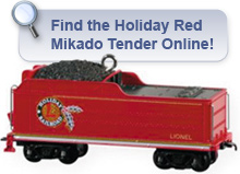 Holiday Red Mikado Tender