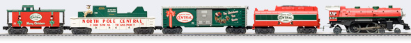 North Pole Central Christmas Train